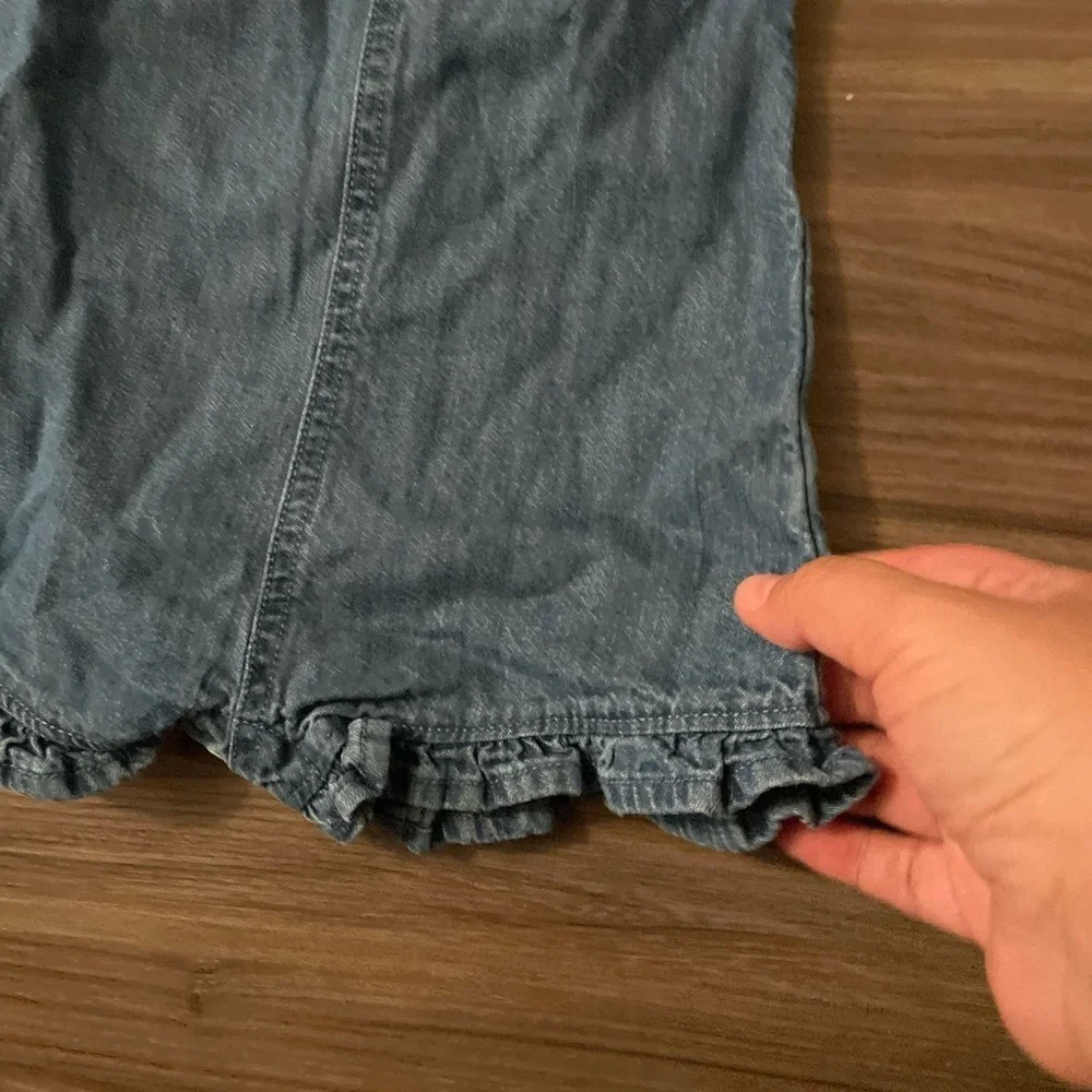 Old Navy Blue Denim Kids Romper size 0/3 months
